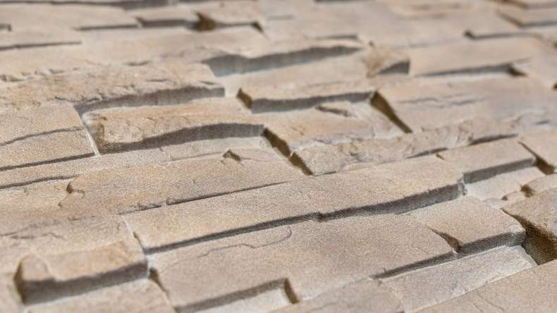 planeo panneau de façade aspect pierre - NoviStone Limestone 1054 x 334 mm