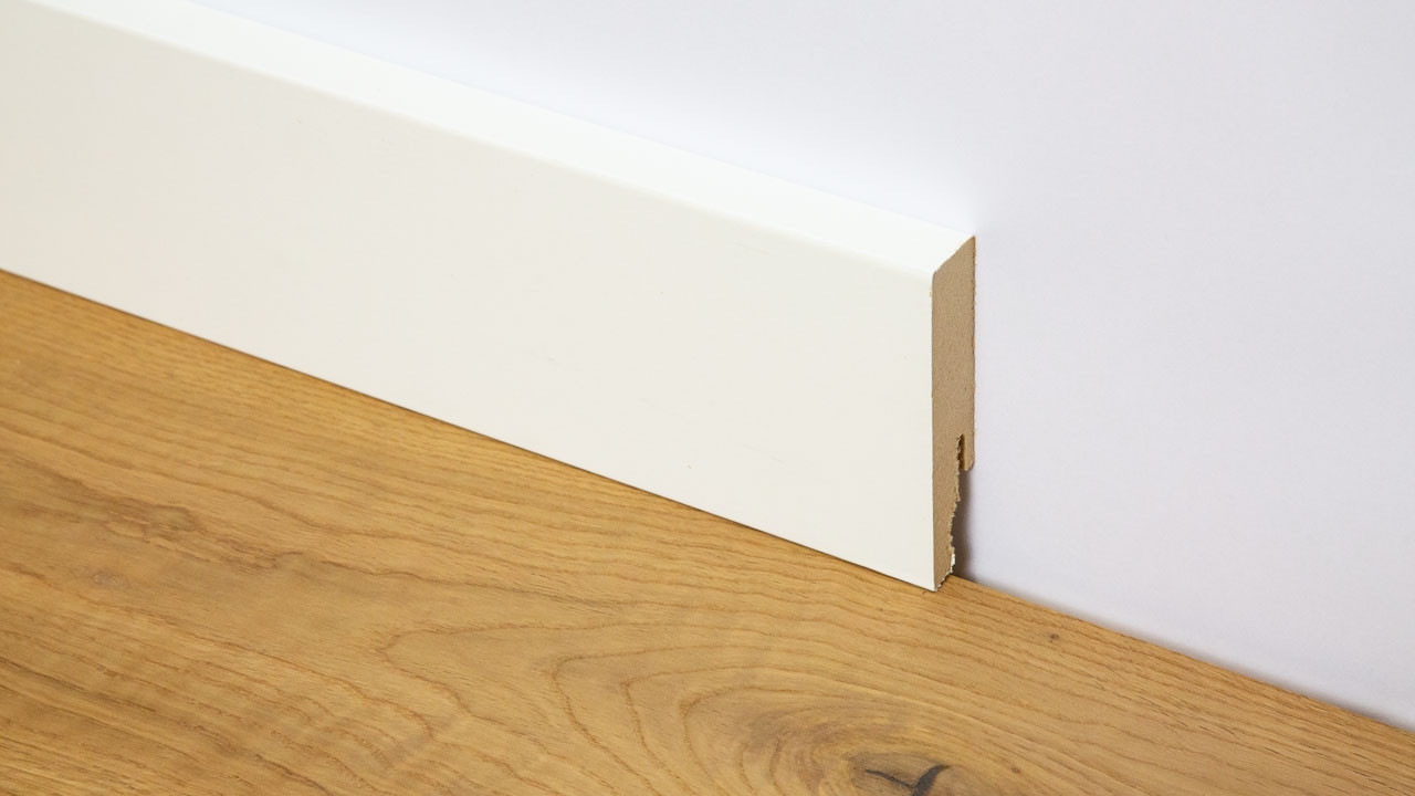 plinthe plano Blanc moderne 18 x 80 mm - Plinthe - Accessoires