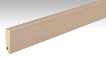 MEISTER Plinthes Profil 15 F MK Chêne blanc crème 1154 - 2380 x 60 x 16 mm (200023-2380-01154)