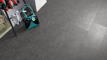 Vinyle à clipser Skaben - ProfiKlick pierre Milan Anthracite | résistant à l'eau (SP-6202118)