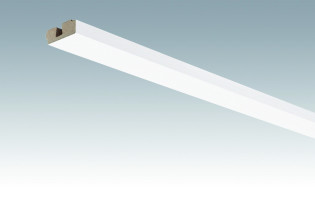 Plinthes MEISTER habillage de plafond Whiteline 4074 - 2380 x 40 x 15 mm