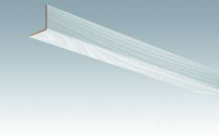 Plinthes MEISTER plinthes d'angle en frêne argenté 330 - 2380 x 33 x 3,5 mm