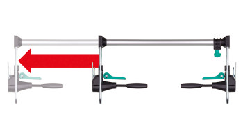 wolfcraft Kit de montage de huisserie PRO