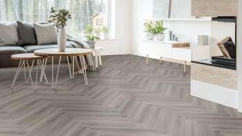 planeo Sol PVC clipsable - Herringbone Chêne Wien (KH-4003)