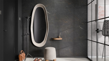 planeo Revêtement mural SPC - CeraRock Tile Black Slate 120 x 60 cm