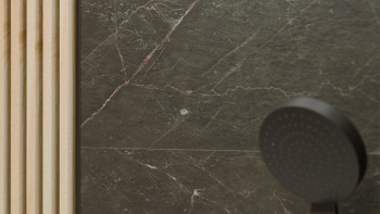 planeo Revêtement mural SPC - CeraRock Tile Black Slate 120 x 60 cm