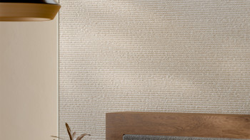 planeo Revêtement mural SPC - CeraRock Tile Stripes Tweed Sand 120 x 60 cm