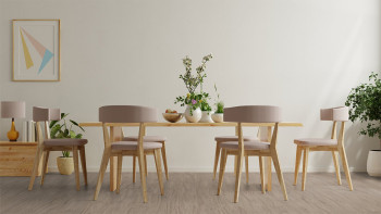 Gerflor Sol PVC clipsable - Senso Clic Premium Noce Taupe | Made in Europe (60531504)