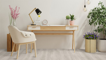 Gerflor Sol PVC clipsable - Senso Clic Premium Meadow Light Greige (EIR) | gaufrage synchrone (60531505)
