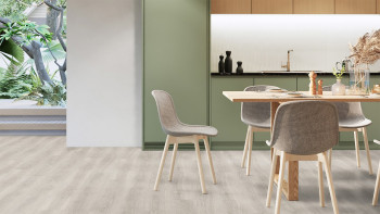 Gerflor Sol PVC clipsable - Senso Clic Premium Meadow Light Greige (EIR) | gaufrage synchrone (60531505)