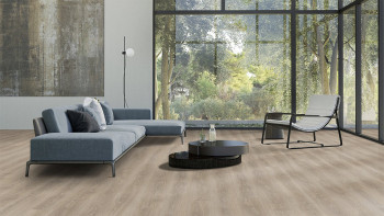 Gerflor Sol PVC clipsable - Senso Clic Premium Meadow Taupe (EIR) | gaufrage synchrone (60531506)