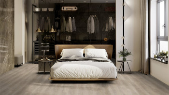 Gerflor Sol PVC clipsable - Senso Clic Premium Meadow Taupe (EIR) | gaufrage synchrone (60531506)