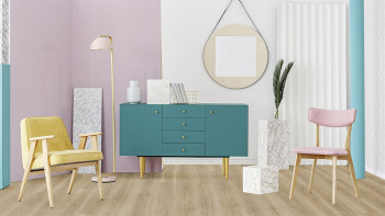 Gerflor Sol PVC clipsable - Senso Clic Premium Meadow Spring Honey (EIR) | gaufrage synchrone (60531507)