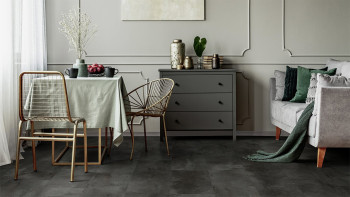 Vinyle à clic Gerflor - Senso Clic 3 Shale Black | Fabriqué en France (61221297)