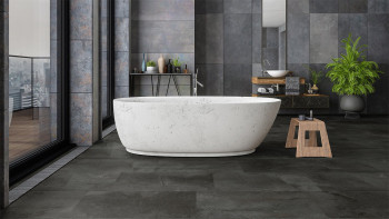 Vinyle à clic Gerflor - Senso Clic 3 Shale Black | Fabriqué en France (61221297)