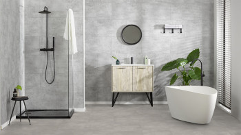 Gerflor Sol PVC clipsable - Senso Clic Premium Pepper Taupe | Made in Europe (61150889)