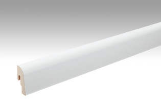 Plinthes MEISTER Uni blanc brillant DF 324 - 2380 x 50 x 22 mm