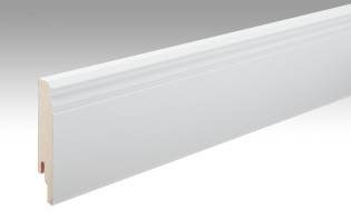 Plinthes MEISTER Uni blanc brillant DF 324 - 2380 x 100 x 18 mm