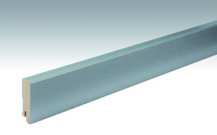 Plinthes MEISTER en acier inoxydable DF 063 - 2380 x 60 x 16 mm