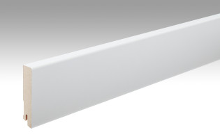 Plinthes MEISTER Uni blanc brillant DF 324 - 2380 x 80 x 16 mm