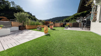planeo carreau de terrasse en plastique  - aspect gazon