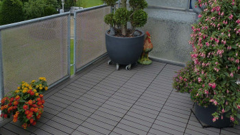 planeo carreau terrasse composite - anthracite 30x30 cm - 6 pcs.
