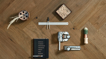MEISTER Sol en bois - Lindura HS 500 Chêne classic gris olive (6332008926)