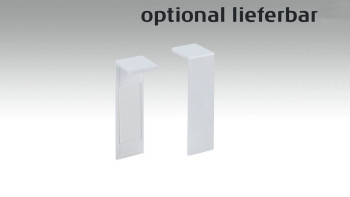 plinthe planéo Moderne blanc 18 x 50mm