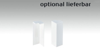 plinthe plano Blanc moderne 18 x 80 mm