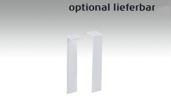 plinthe plano Blanc moderne 18 x 80 mm