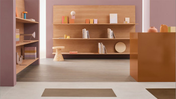 Forbo Allura Material 55 vinyle adhésif - Rust Speckled Ceramic (63724DR5)