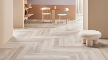 Forbo Allura Wood 55 Vinyle à coller - Chêne d'automne blanc (60350DR5)