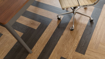 Forbo Allura Wood 40 Vinyle adhésif - Chêne noir (60061DR4)
