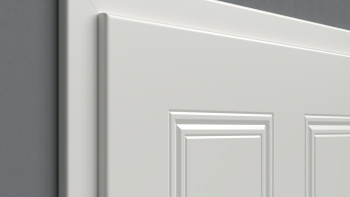 planeo Porte intérieure laquée Laque 2.0 - Aiko 9016 Laque blanche