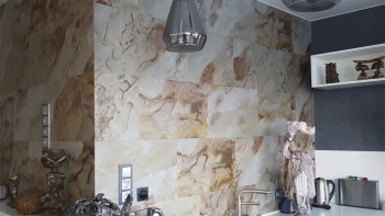 planeo EVOLITH EasyFix - Revêtement mural en pierre naturelle Autumn Drift 600 x 300 mm - 6pcs.