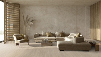 Gerflor Sol PVC clipsable - Virtuo 30 Rigid Acoustic EIR Blomma Light | isolation phonique intégrée (39131464)