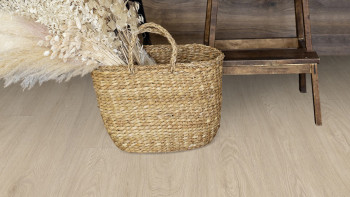 Gerflor Sol PVC clipsable - Virtuo 30 Rigid Acoustic EIR Blomma Light | isolation phonique intégrée (39131464)