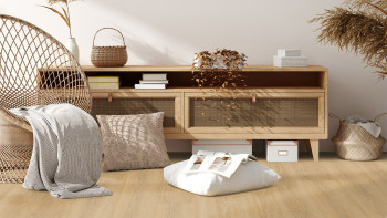 Gerflor Sol PVC clipsable - Virtuo 30 Rigid Acoustic EIR Bohem Honey | isolation phonique intégrée (39111458)