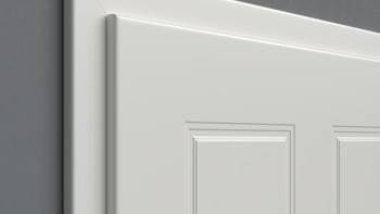 planeo Porte intérieure laquée Laque 2.0 - Carolo 9010 Laque blanche