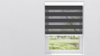 planeo Store à enroulement double 28mm TL Profilé de tête - Noir