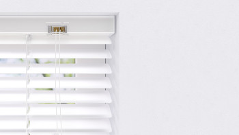 store aluminium planeo 25mm blanc