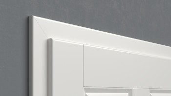 planeo Porte intérieure laquée Laque 2.0 - Franco 9016 Laque blanche