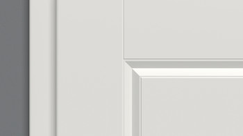 planeo Porte intérieure laquée Laque 2.0 - Falko 9016 Laque blanche