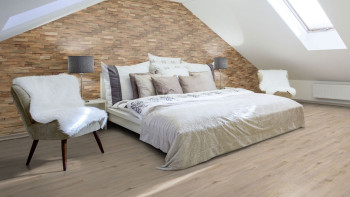 Skaben WoodWall - Bois de teck naturel