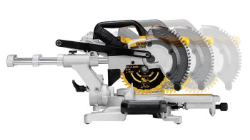 DeWalt scie à onglets et à découper 18V DCS365 184 mm - sans batterie