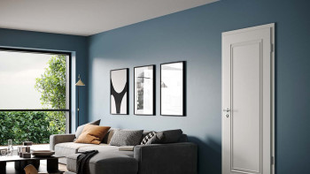 planeo Porte intérieure laquée Laque 3.0 - Ebbo Premium 9010 Laque blanche