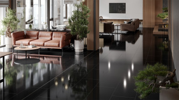 planeo Stratifié - MAX Noir brillant