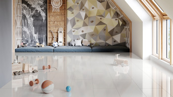 planeo Stratifié - STONE 2.0 Blanc Brillant