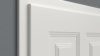 planeo Porte intérieure laquée Laque 2.0 - Henno 9010 Laque blanche