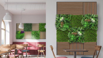 planeo Panneau acoustique - MixWall Timber Solid Flare Oak 52 x 52 cm | Placage en bois véritable (PLMW-00311C)